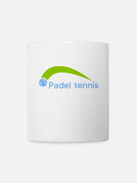 PADEL TENNIS PADEL PLAYER Padel Padel Ball - Mug - white