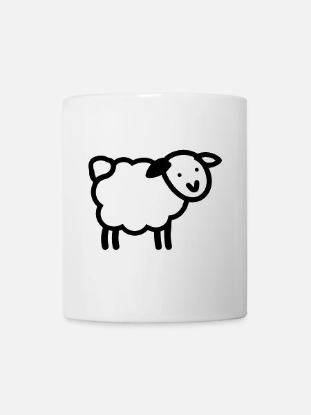 sheep - Mug - white