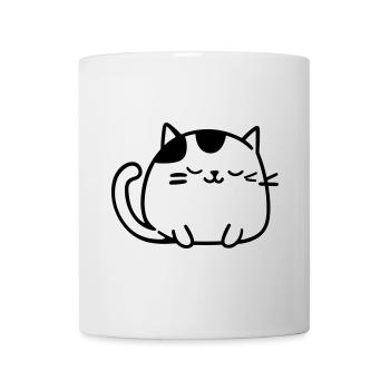 Katze - Tasse - Weiß - Vorne