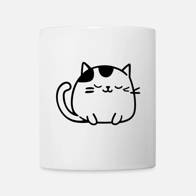 Katze - Tasse - Weiß
