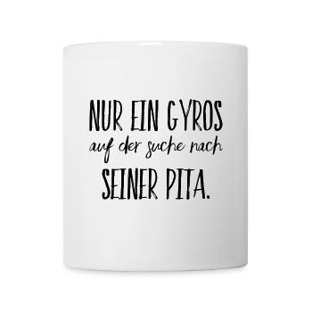Funny Greek Saying Greece Gift - Mug - white - Front