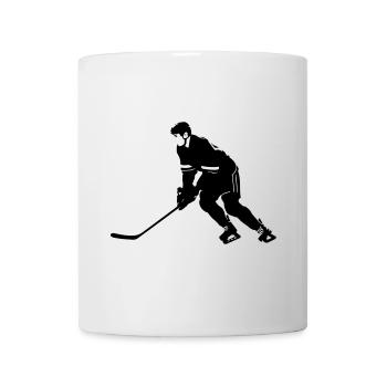 Ice Hockey Spieler Symbol - Tasse - Weiß - Vorne