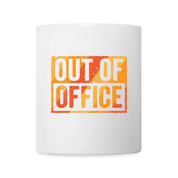 Out Of Office Urlaub und Reisen - Tasse - Weiß - Vorne
