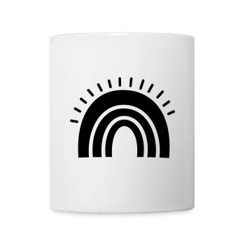 Regenbogen - Tasse - Weiß - Vorne