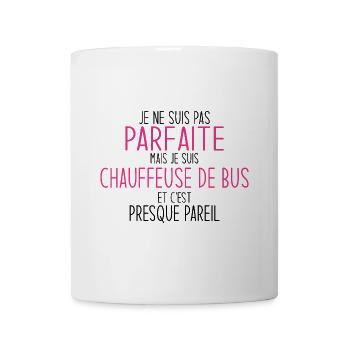 Design Proud Humor for Female Bus Driver - Mug - white - Front