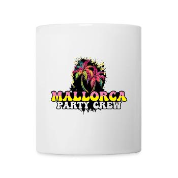 Mallorca Party Crew Urlaub - Tasse - Weiß - Vorne