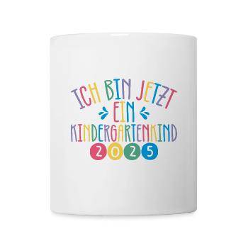 I'm now a kindergarten child 2025 - Mug - white - Front