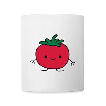 Tomate Doodle - Tasse - Weiß - Vorne