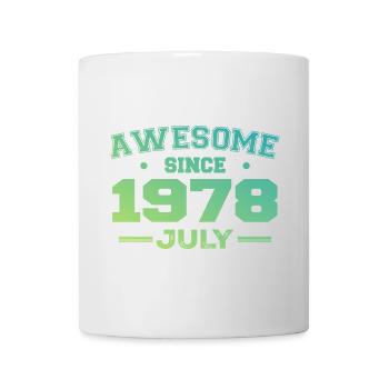 July 1978 Birthday Party July 1978 Retro - Mug - white - Front