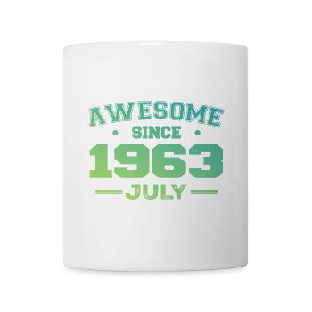 July 1963 Birthday Party July 1963 Retro - Mug - white - Front