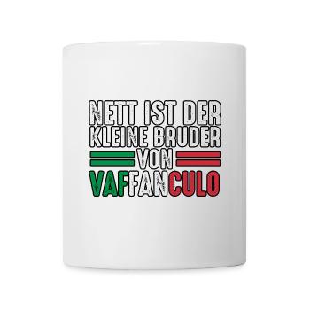 Italie Vaffanculo italien - Mug blanc - blanc - Devant