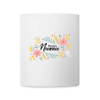 Meilleure Nounou cadeau nounou - Mug blanc - blanc - Devant