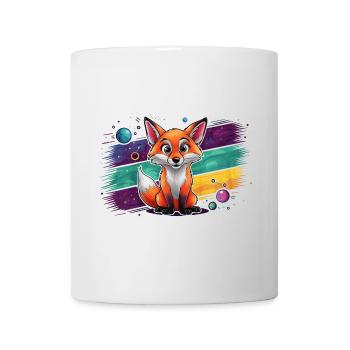 Renard - Illustration - Mug blanc - blanc - Devant