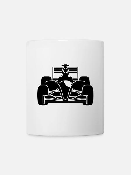Race car - Mug - white