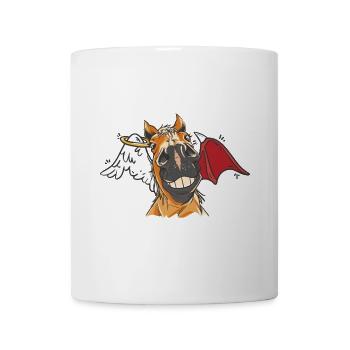 Horse Head Horse Horses Angel Devil Horse - Mug - white - Front