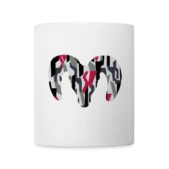 Dickhornschaf Camouflage – Wildnis pur - Tasse - Weiß - Vorne