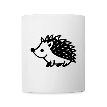 Igel - Tasse - Weiß - Vorne