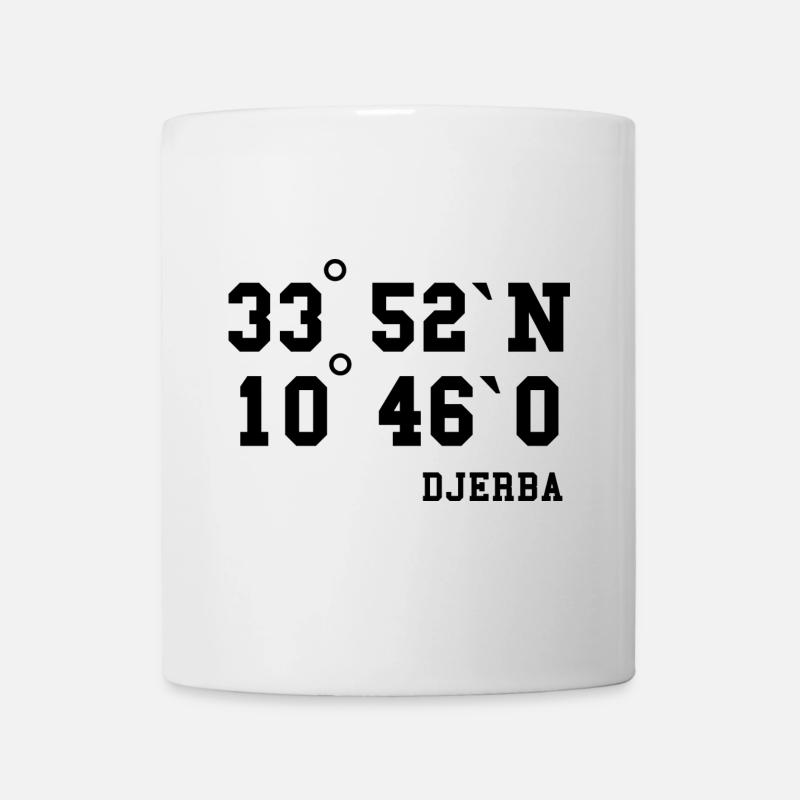 Djerba Urlaub Tunesien Urlaubsreise Idee - Tasse - Weiß