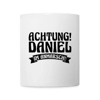 Prénom Daniel - Mug blanc - blanc - Devant