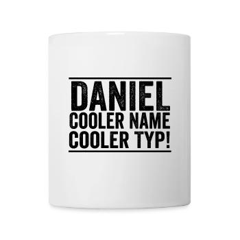 First name Daniel - Mug - white - Front
