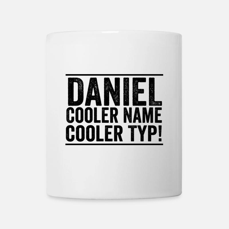First name Daniel - Mug - white