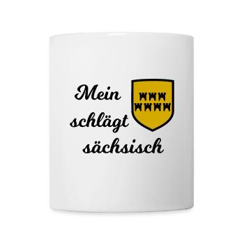 My dear Saxony - Mug - white - Front