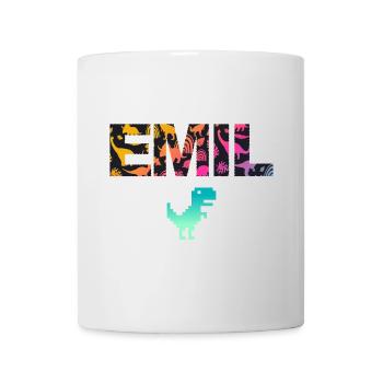 EMIL - Beautiful boy name with dinosaur - Mug - white - Front