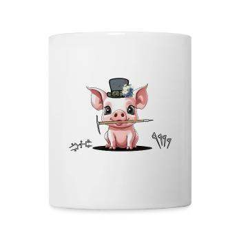 Porte-bonheur Alpinisme Alpinisme Alpinisme - Mug blanc - blanc - Devant