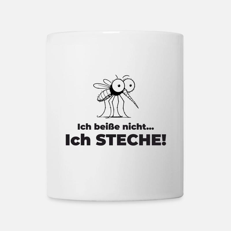 Stechmücke - Tasse - Weiß