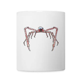 Seespinne Matrose Seemann Krebstiere Krabbe - Tasse - Weiß - Vorne