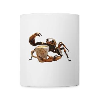 Skorpion Kaffee - Tasse - Weiß - Vorne