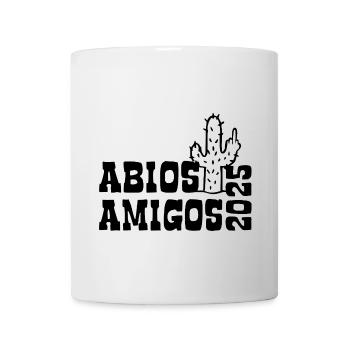 Abios Amigos 2025 - Abitur - Spruch - Tasse - Weiß - Vorne