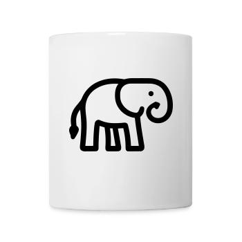 Elephant - Mug - white - Front