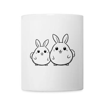 Easter Bunny Family - Mug - white - Front