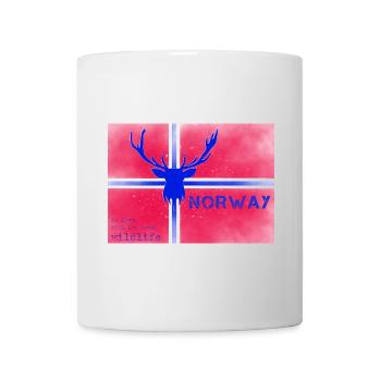 Norway wildlife - Mug - white - Front