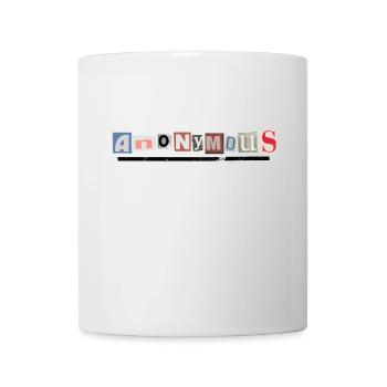 Anonymous - Tasse - Weiß - Vorne