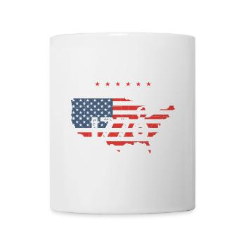 Commemoration Day Fourth of July Something we are proud of - Mug - white - Front