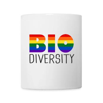 LGBT Bio diversity gay pride love is love LGBTQ - Mug - white - Front