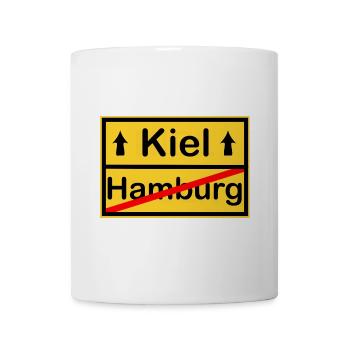 La ville de Kiel - Mug blanc - blanc - Devant