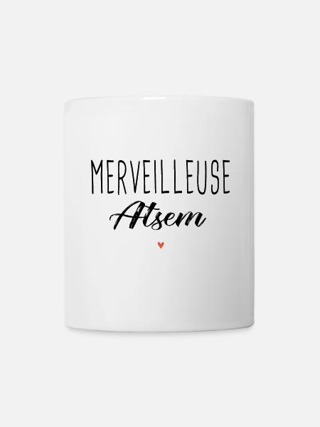 Atsem Merveilleuse atsem cadeau nounou nourice - Mug blanc - blanc
