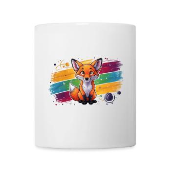 Fuchs - Illustration - Tasse - Weiß - Vorne