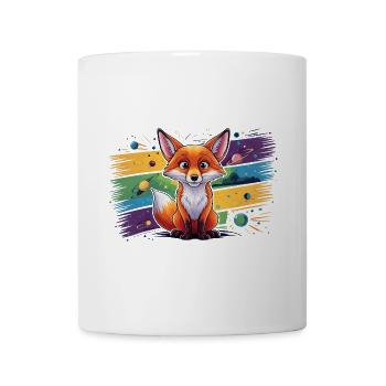 Fuchs - Illustration - Tasse - Weiß - Vorne