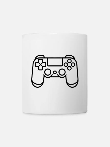 Video games controller - Mug - white