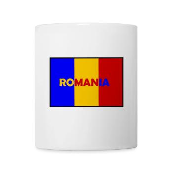 Das Europa Land Rumänien - Tasse - Weiß - Vorne