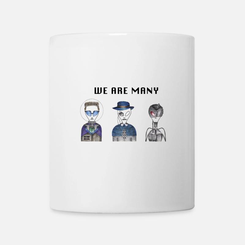 WE ARE MANY - Aliens - Mug - white