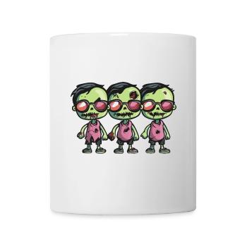 Zombies Halloween Cool - Mug blanc - blanc - Devant