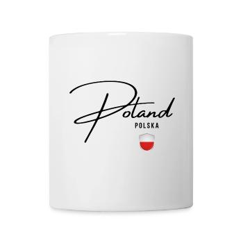 Flag of Poland, Polish pride - Mug - white - Front