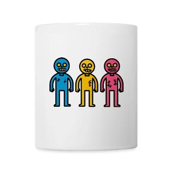 Zombies Halloween Symbol Team - Mug - white - Front