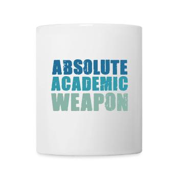 Studenten Absolute Academic Weapon - Tasse - Weiß - Vorne
