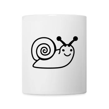 Snail - Mug - white - Front